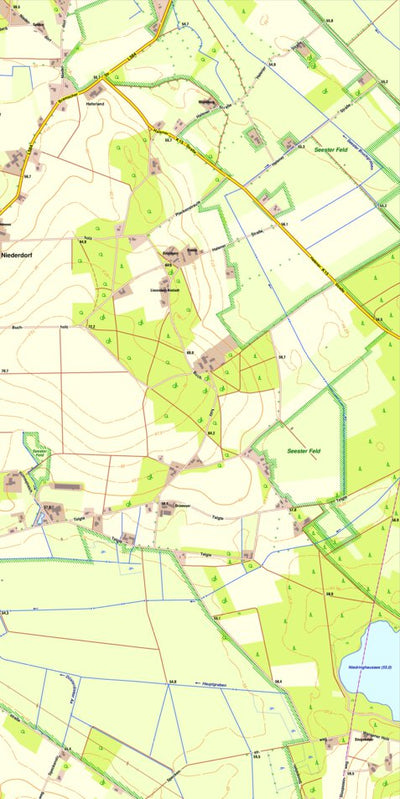 Bezirksregierung Köln Westerkappeln 8 (1:10,000) digital map
