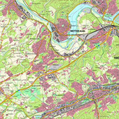 Bezirksregierung Köln Wetter (Ruhr) (1:25,000) digital map