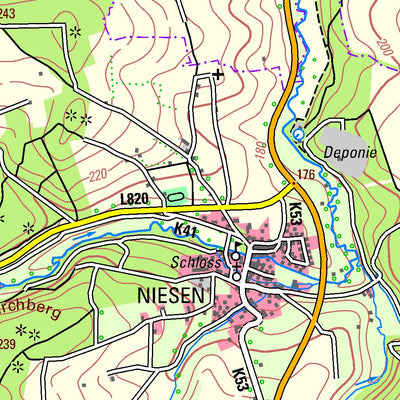 Bezirksregierung Köln Willebadessen (1:50,000) digital map