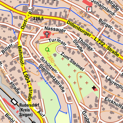 Bezirksregierung Köln Wilnsdorf 2 (1:10,000) digital map