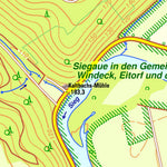 Bezirksregierung Köln Windeck 1 (1:10,000) digital map