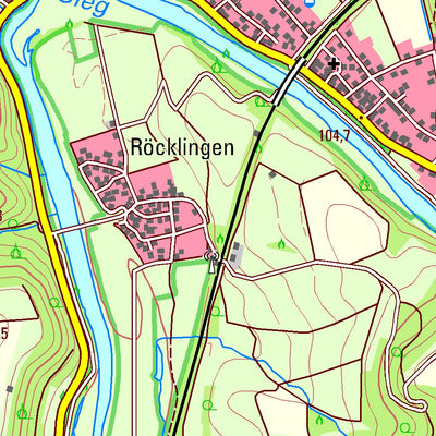 Bezirksregierung Köln Windeck 1 (1:25,000) digital map
