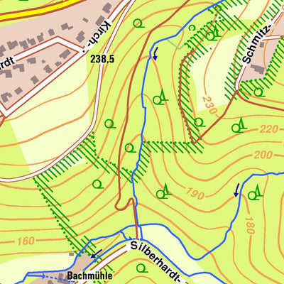 Bezirksregierung Köln Windeck 8 (1:10,000) digital map