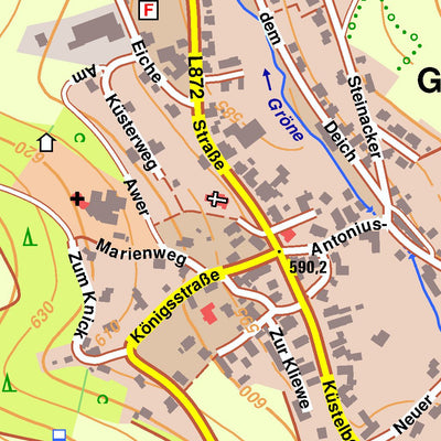 Bezirksregierung Köln Winterberg 1 (1:10,000) digital map