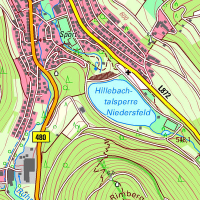Bezirksregierung Köln Winterberg 1 (1:25,000) digital map
