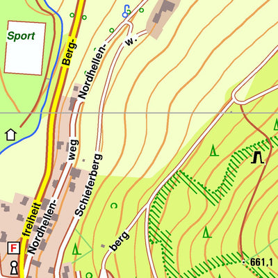Bezirksregierung Köln Winterberg 2 (1:10,000) digital map