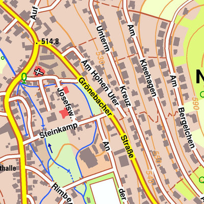 Bezirksregierung Köln Winterberg 3 (1:10,000) digital map