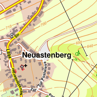 Bezirksregierung Köln Winterberg 4 (1:10,000) digital map