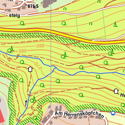 Bezirksregierung Köln Winterberg 5 (1:10,000) digital map