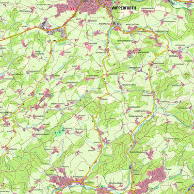Bezirksregierung Köln Wipperfürth 1 (1:25,000) digital map