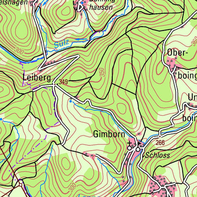 Bezirksregierung Köln Wipperfürth (1:50,000) digital map