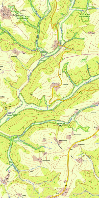 Bezirksregierung Köln Wipperfürth 7 (1:10,000) digital map