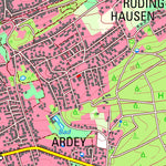 Bezirksregierung Köln Witten (1:25,000) digital map