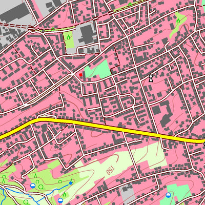Bezirksregierung Köln Witten (1:25,000) digital map