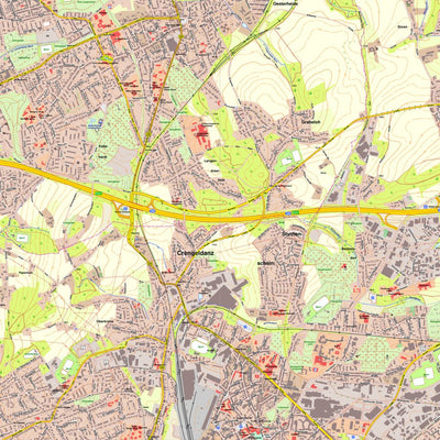 Bezirksregierung Köln Witten 2 (1:10,000) digital map