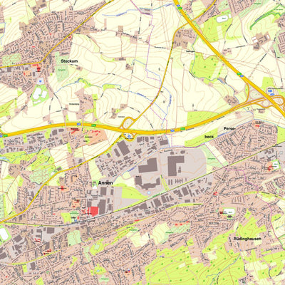 Bezirksregierung Köln Witten 5 (1:10,000) digital map