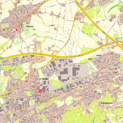 Bezirksregierung Köln Witten 5 (1:10,000) digital map