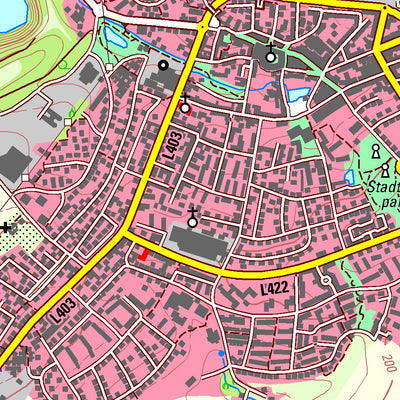Bezirksregierung Köln Wülfrath (1:25,000) digital map