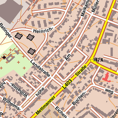 Bezirksregierung Köln Wülfrath 2 (1:10,000) digital map