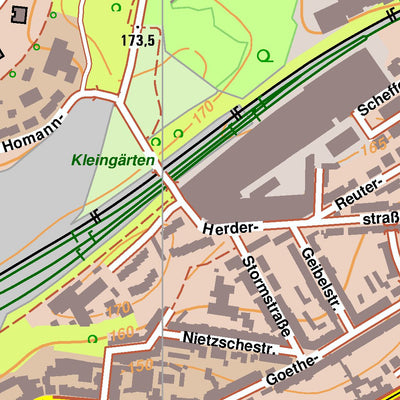 Bezirksregierung Köln Wuppertal 9 (1:10,000) digital map