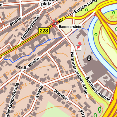 Bezirksregierung Köln Wuppertal 9 (1:10,000) digital map