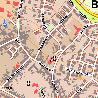 Bezirksregierung Köln Würselen 1 (1:10,000) digital map