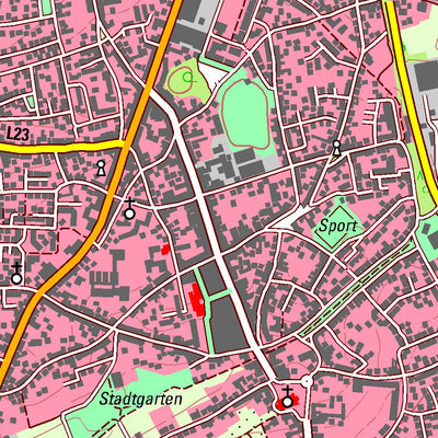Bezirksregierung Köln Würselen (1:25,000) digital map