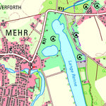 Bezirksregierung Köln Xanten 2 (1:25,000) digital map