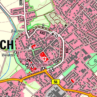 Bezirksregierung Köln Zülpich 1 (1:25,000) digital map
