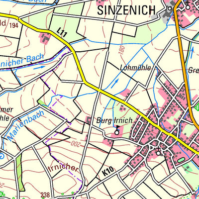 Bezirksregierung Köln Zülpich (1:50,000) digital map