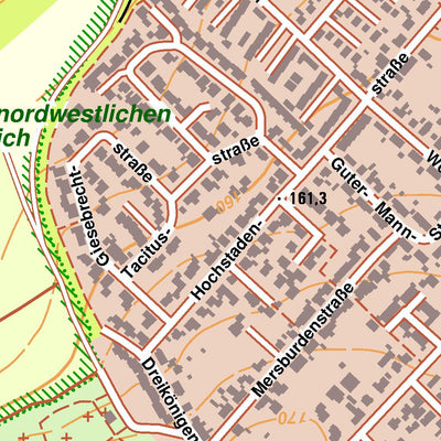 Bezirksregierung Köln Zülpich 4 (1:10,000) digital map
