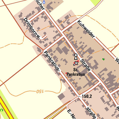 Bezirksregierung Köln Zülpich 6 (1:10,000) digital map