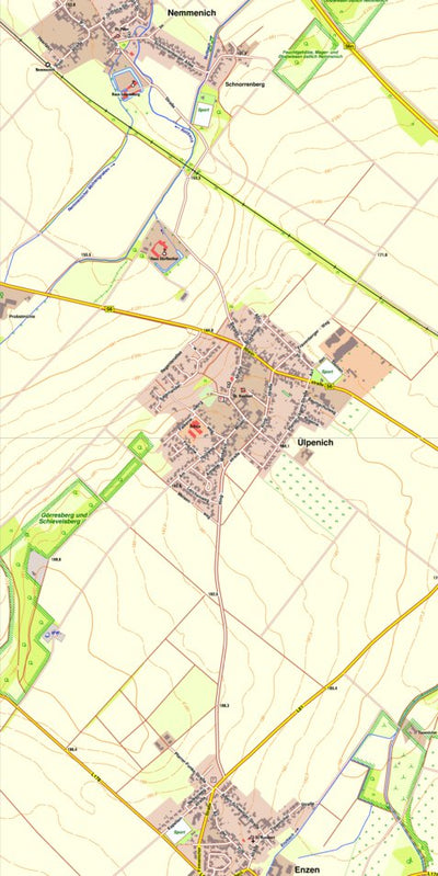 Bezirksregierung Köln Zülpich 7 (1:10,000) digital map