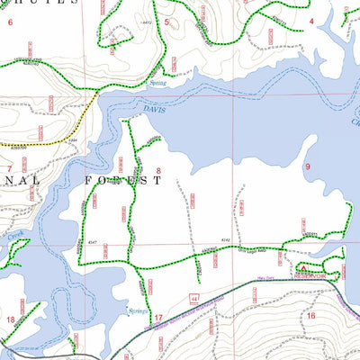 Wickiup Res. Area Motor Vehicle Use Map Preview 2