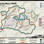 BHTA Blue Hills Trail: East Side (Rusk County, Wisconsin) digital map