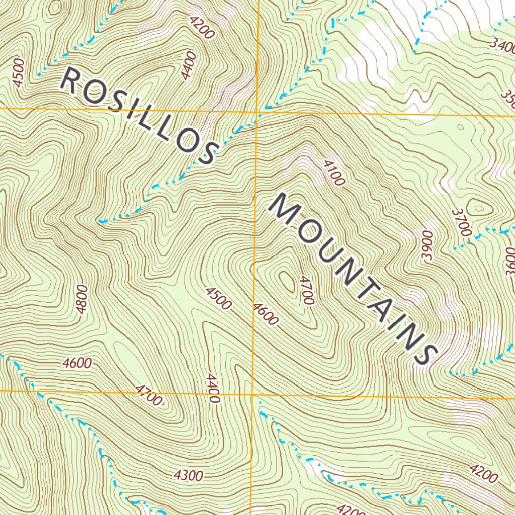 Big Bend National Park: Bone Springs Map by Big Bend National Park ...