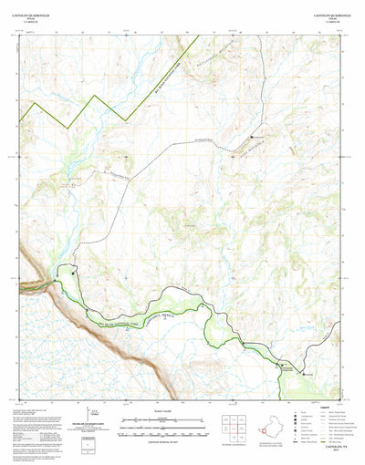 Big Bend National Park Big Bend National Park: Castolon digital map