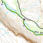 Big Bend National Park Big Bend National Park: Castolon digital map