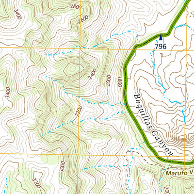 Big Bend National Park Big Bend National Park: Ernst Valley digital map
