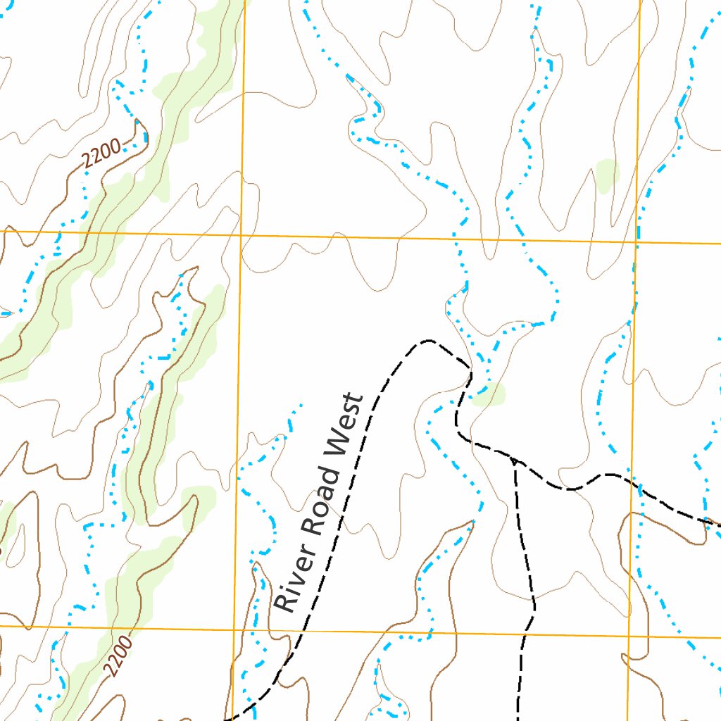 Big Bend National Park: Reed Camp Map by Big Bend National Park ...