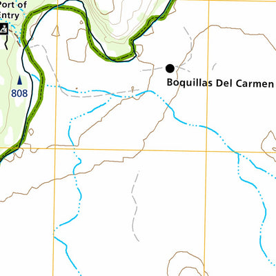 Big Bend National Park Big Bend National Park: Rio Grande Village digital map