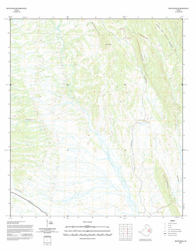 Big Bend National Park Big Bend National Park: Roys Peak digital map