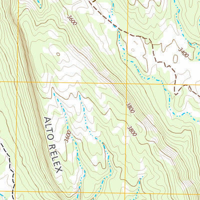 Big Bend National Park Big Bend National Park: Roys Peak digital map
