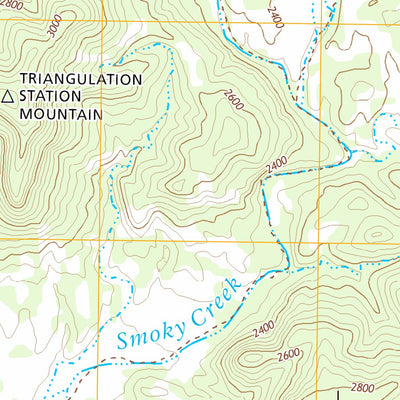 Big Bend National Park Big Bend National Park: Smoky Creek digital map