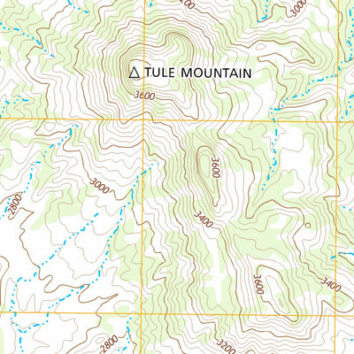 Big Bend National Park Big Bend National Park: Tule Mountain digital map