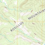 Big Bend National Park Big Bend National Park: Twin Peaks digital map