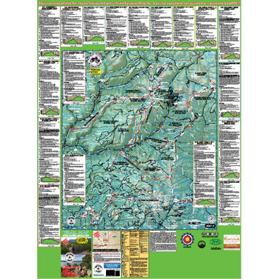Big Loop Maps San Juan National Forest SJNF Trail Map, Cortez, Dolores, Rico, Mancos Colorado bundle exclusive