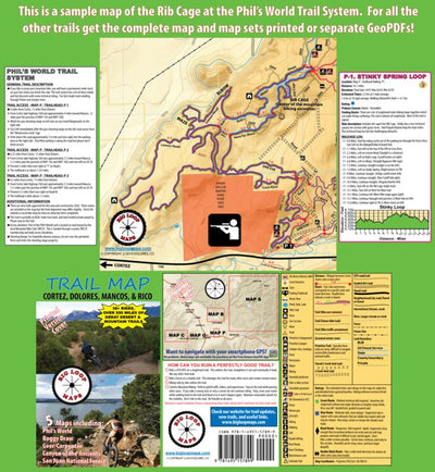 Big Loop Map This is a Map of the Rib Cage trail at the Phil’s World Trail System ...