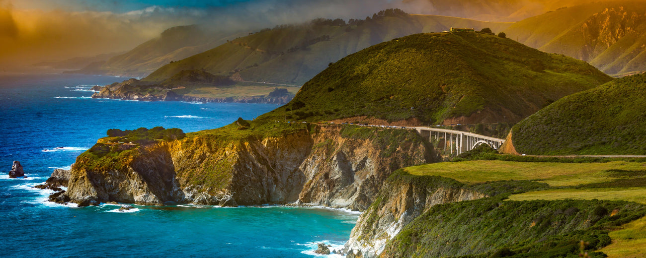  Bixby Creek Bridge, Big Sur, California 