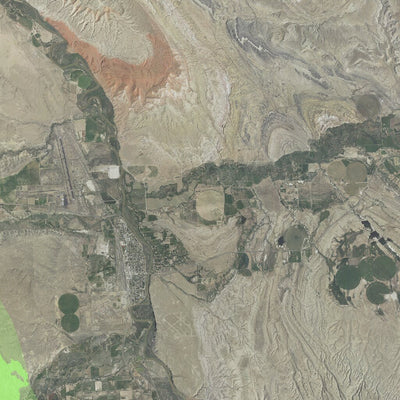 Bighorn Basin WY Land Mammal Age Map Preview 3